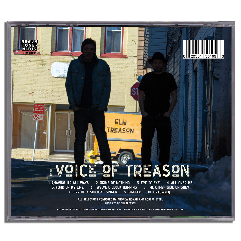 The Voice of Treason CD (Physical)