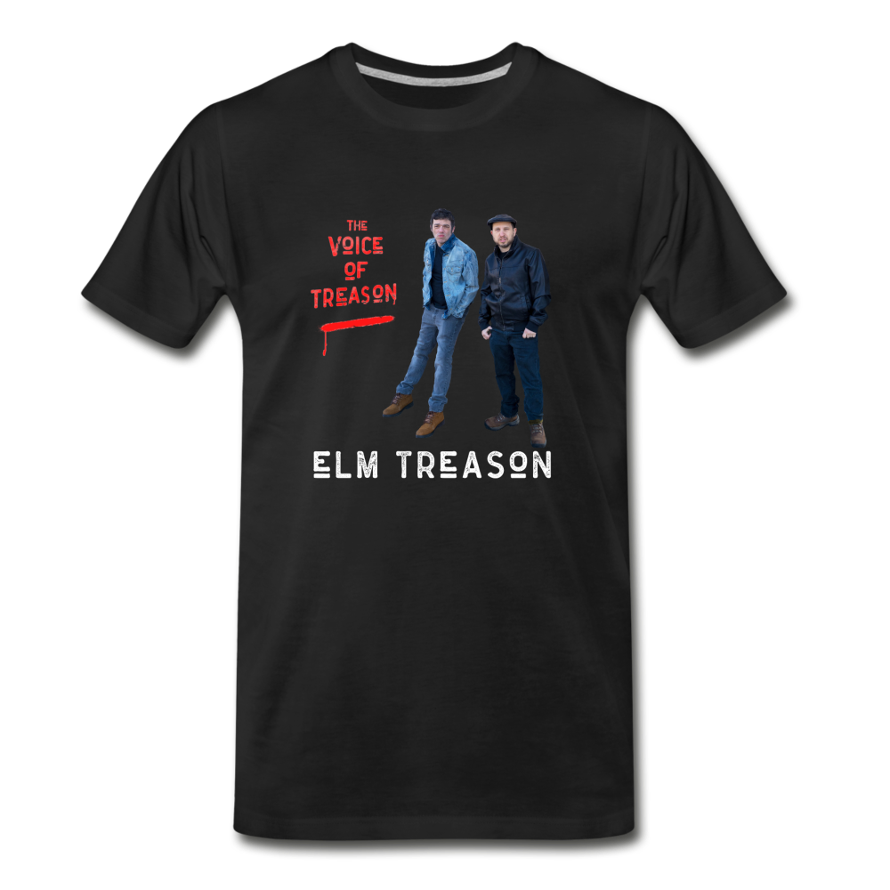 The Voice of Treason T-Shirt (standing) (Men) - black