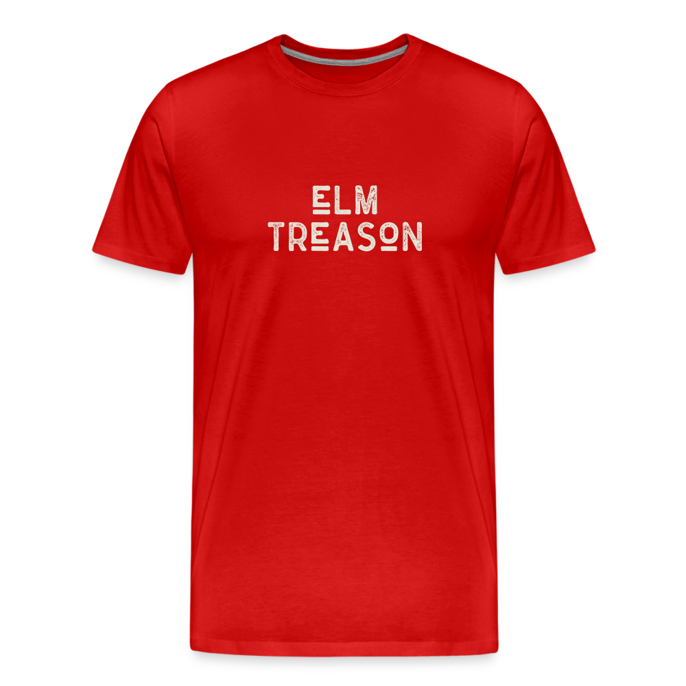 Elm Treason Logo T-Shirt (Men) - red