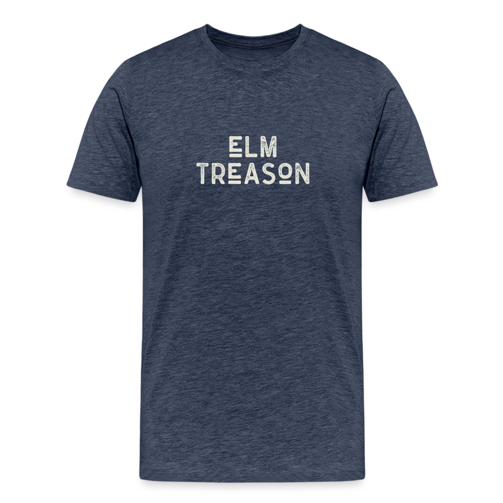 Elm Treason Logo T-Shirt (Men) - heather blue