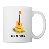 Elm Treason Guitar/Logo Mug - 11 oz (white) - white