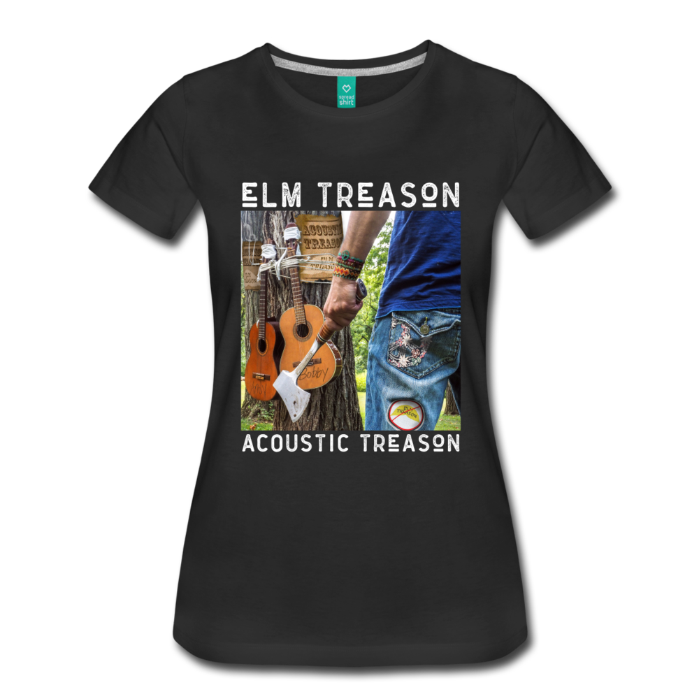 Acoustic Treason T-Shirt (Women) - black