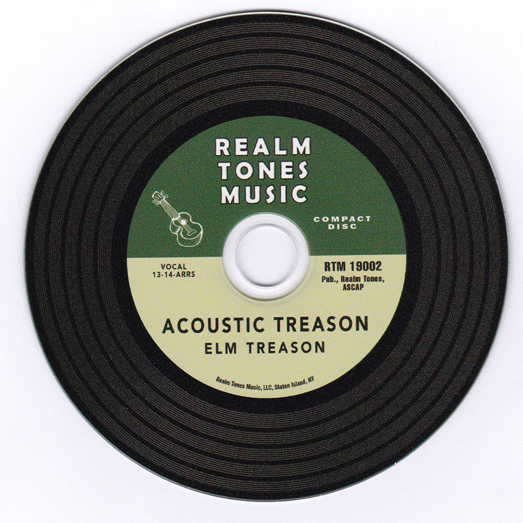 Acoustic Treason CD (Physical)