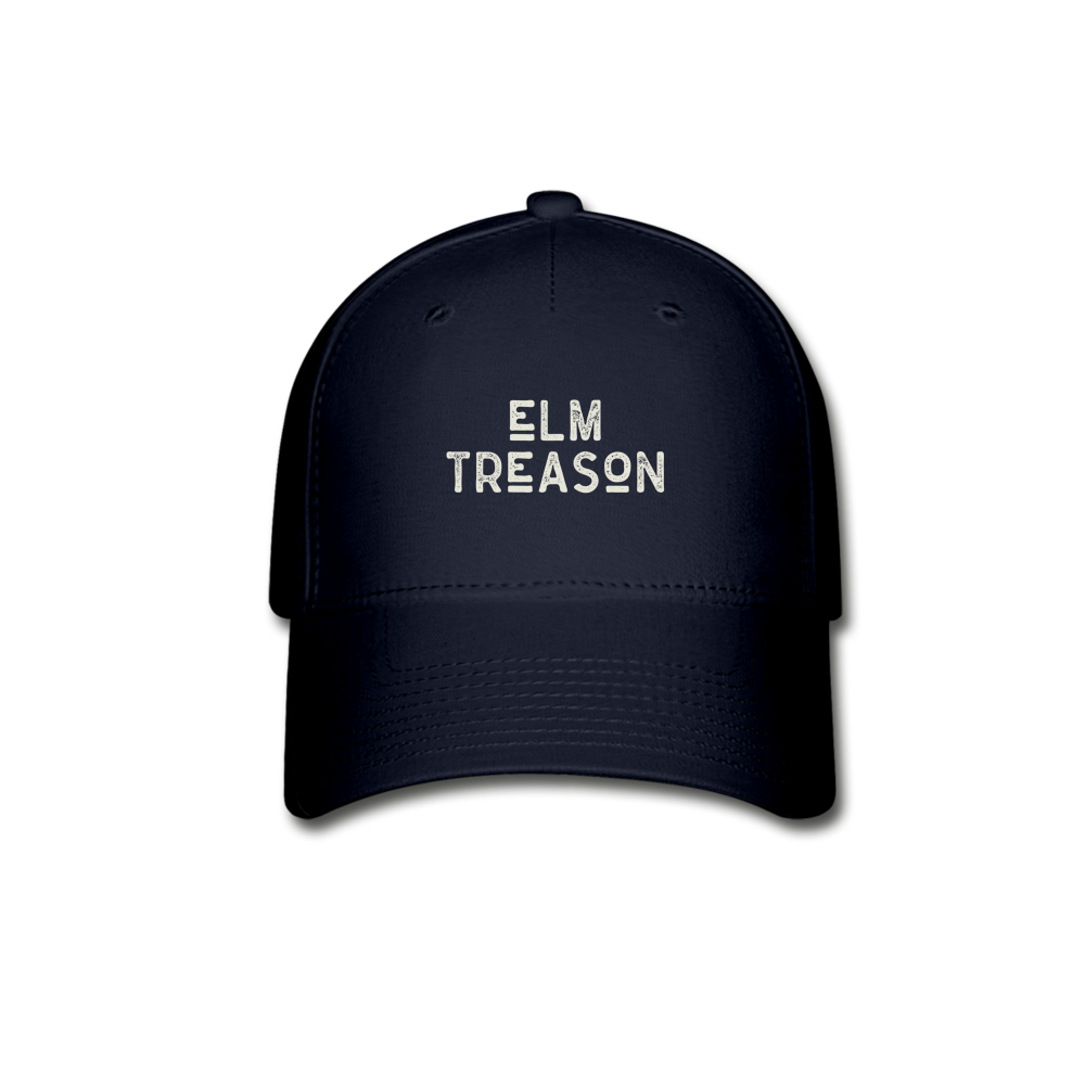 Elm Treason Logo Baseball Cap - navy