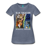 Acoustic Treason T-Shirt (Women) - heather blue