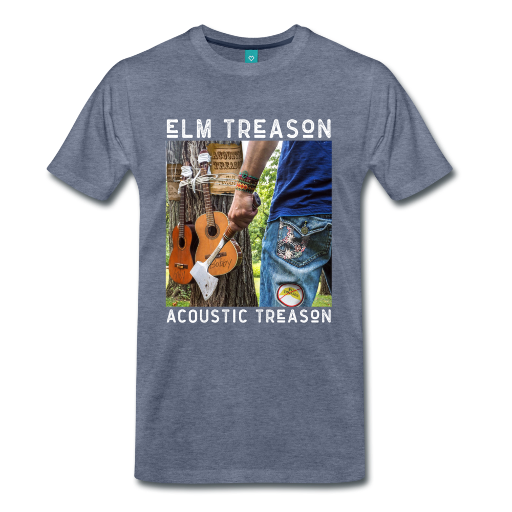 Acoustic Treason T-Shirt (Men) - heather blue