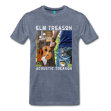Acoustic Treason T-Shirt (Men) - heather blue