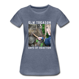 Days of Reaction T-Shirt (Women) - heather blue