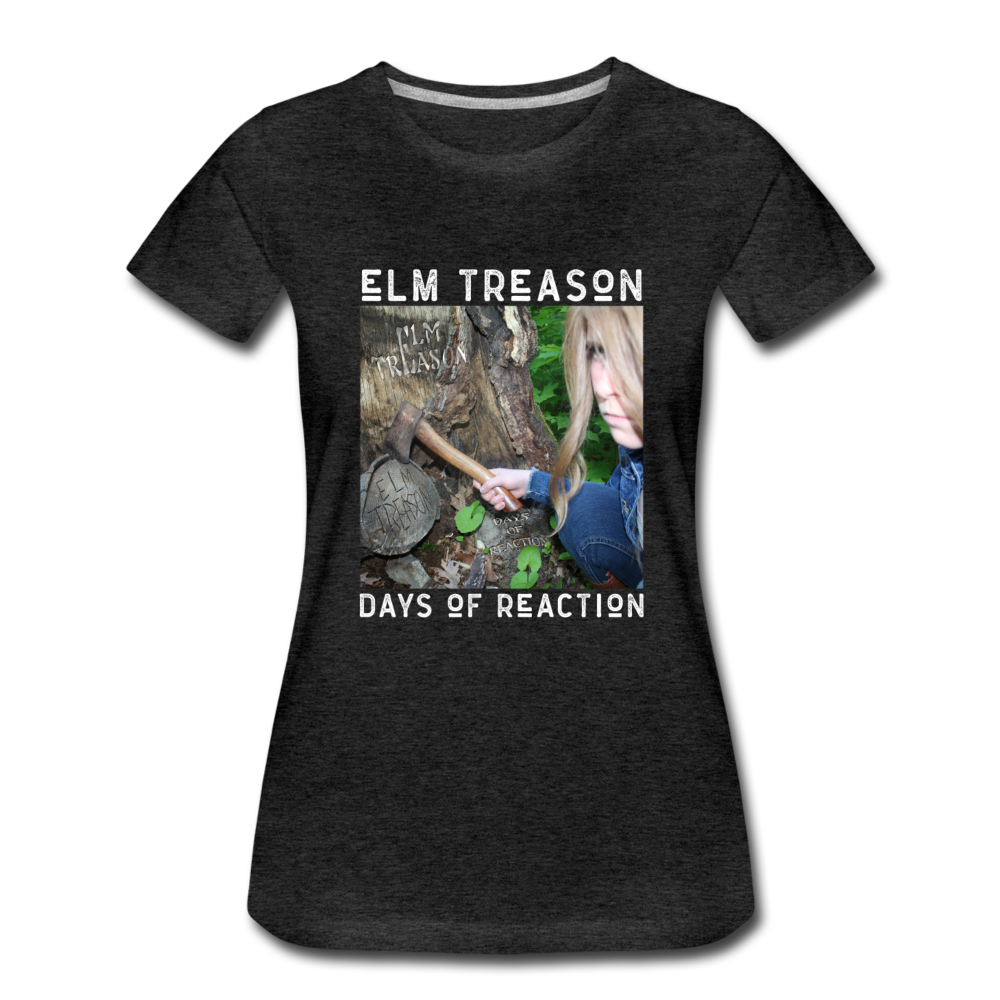 Days of Reaction T-Shirt (Women) - charcoal gray