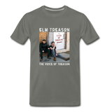 The Voice of Treason T-Shirt (cover) (Men) - asphalt gray