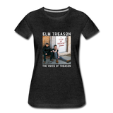 The Voice of Treason T-Shirt (cover) (Women) - charcoal gray