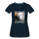 The Voice of Treason T-Shirt (cover) (Women) - deep navy