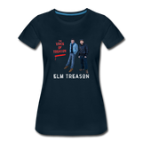 The Voice of Treason T-Shirt (standing) (Women) - deep navy