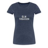 Elm Treason Logo T-Shirt (Women) - heather blue