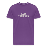 Elm Treason Logo T-Shirt (Men) - purple