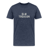 Elm Treason Logo T-Shirt (Men) - heather blue