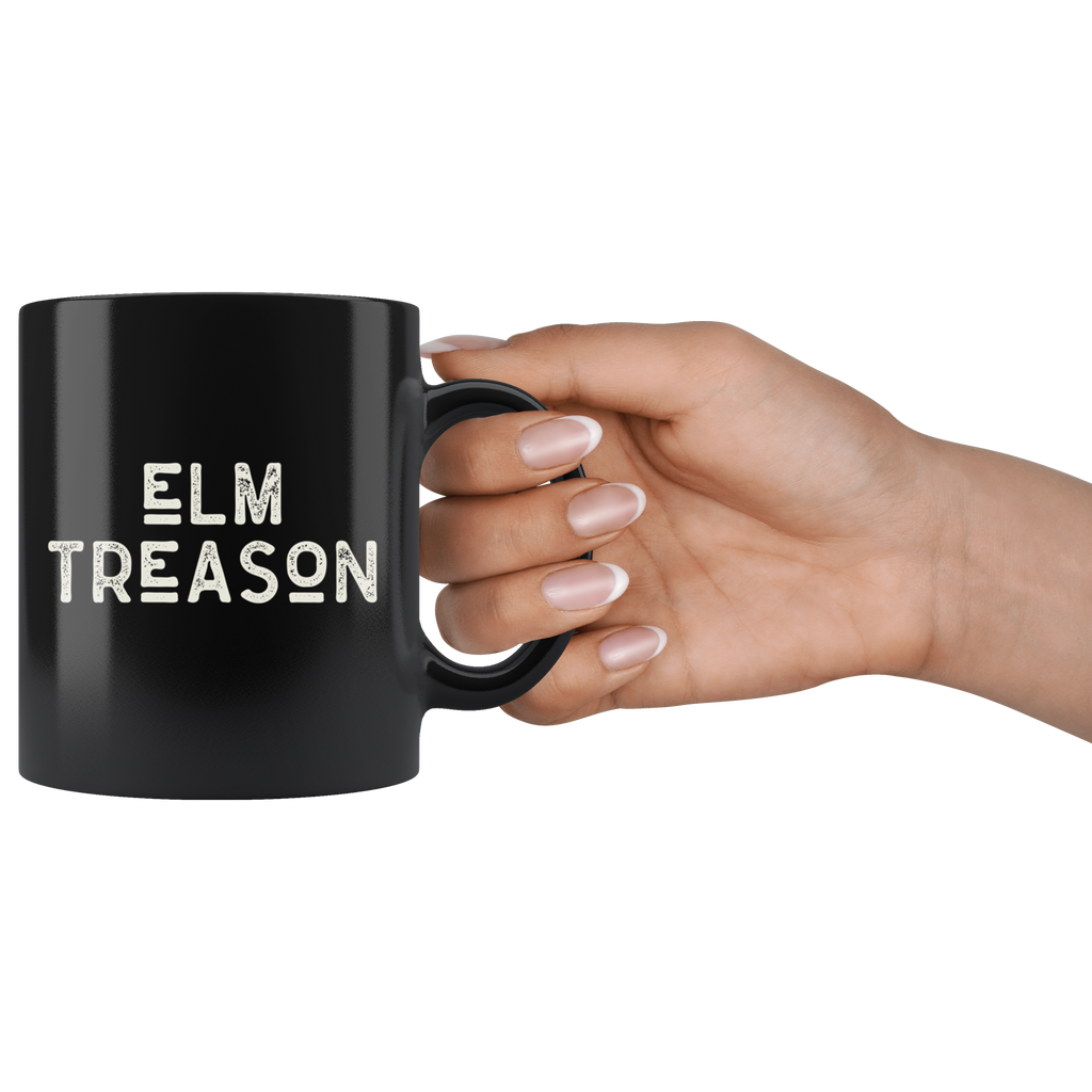 Elm Treason Logo Mug - 11 oz (black)